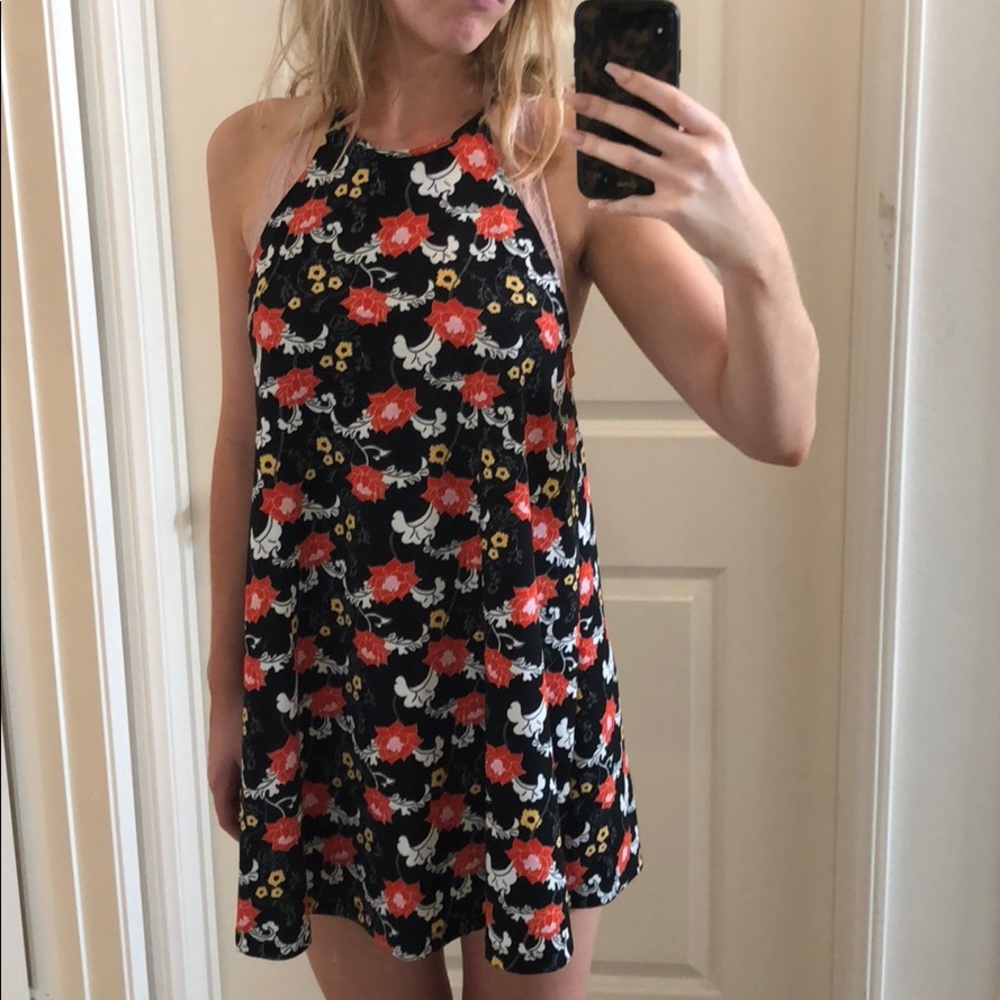 Zara floral dress